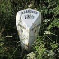 Image for A932 Milepost - Reswallie, Angus.