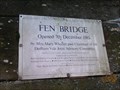 Image for Fen Bridge - 1985 - East Bergholt, Suffolk