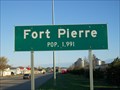 Image for Population Sign, Ft. Pierre, South Dakota