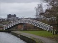Image for Footbridge over the Caldon Canal - Etruria, Stoke-on-Trent, Staffordshire, England, UK.