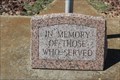 Image for In Memory of Those Who Served - Lindsay, TX