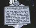 Image for Birthplace - W. D. Zinn