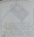 Image for World War I Memorial - Ellenton, Florida, USA