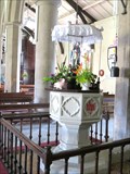 Image for Baptismal font - St. George’s Anglican Church - Basseterre, St. Kitts