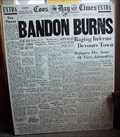 Image for Bandon Burns!  1914 & 1936  -  Bandon, OR