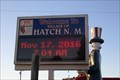 Image for Hatch City Hall Time and Temperature Sign - Hatch, NM