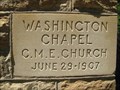 Image for 1907 - Washington Chapel C.M.E. Church - Parkville, Missouri