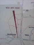 Image for YOU ARE HERE MAP, MALBOROUGH
