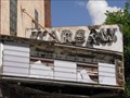 Image for Warsw Theater Marquee, Warsaw, Illinois.