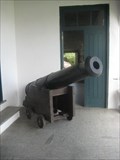 Image for Fortaleza de Santo Amaro da Barra Grande cannon by museum - Guaruja, Brazil