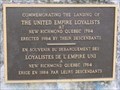 Image for United Empire Loyalists - Loyalistes de l'Empire Uni - New Richmond, Québec