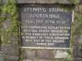 Image for Stepping Stones Bridge, North Downs Way, Box Hill. Surrey. UK