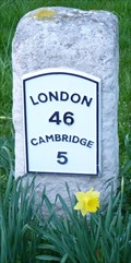 Image for Milestone - High Street / A10, Harston, Cambridgeshire, UK.