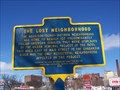 Image for The Lost Neighborhood - Jamestown, New York