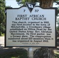 Image for First African Baptist Church - Hilton Head Island, South Carolina, USA.