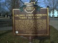 Image for Colonel Lorin Andrews "First to Fight" : Marker #8-42