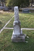 Image for Herbert Thomas Goree - Oakwood Cemetery - Huntsville, TX