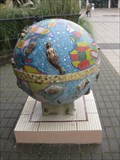 Image for There Be Monsters - Mosaic Globe - The National Archives, Kew, Richmond, Surrey, UK