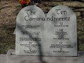 Image for The Ten Commandments (Exodus 20:1-17) - Annetta Cemetery - Annetta, TX