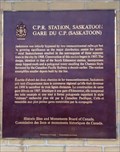 Image for C.P.R. Station, Saskatoon/ Gare du C.P. (Saskatoon)