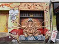 Image for Elephant grafitti on garage door - Cologne, NRW, Germany
