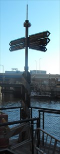 Image for Milwaukee Riverwalk Distance Signs - Milwaukee, WI