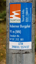 Image for UTM 390010 / 5574137 - Traumpfad Koberner Burgpfad - Kobern-Gondorf, RP, Germany