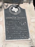 Image for Site of Old Lexington Village