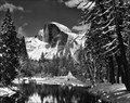 Image for Half Dome, Merced River, Winter - Yosemite, CA