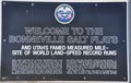 Image for Welcome to the Bonneville Salt Flats - Interstate 80 Eastbound