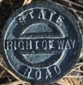 Image for Utah Highway 30 ROW Marker ~ Wyoming Border