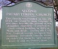 Image for Marker - Second Presbyterian Church