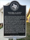 Image for Historic La Porte Colored School