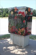 Image for Flowers Utility Box (Andrea Ward) - Flower Mound, TX