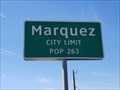 Image for Marquez, TX - Population 263