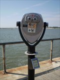 Image for Binoculars Looking Over The Ocean City Inlet - Ocean City, Maryland