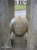 Image for Earth Globe Inside War Memorial - Taunton, MA