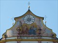 Image for Uhr an der Pfarrkirche St. Margaretha - Altenmarkt, Lk Traunstein, Bayern, D