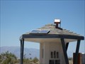 Image for Solar panel at the entrance to Death Valley, California