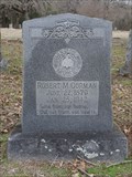 Image for Robert M. Gorman - New Chatfield Cemetery - Chatfield, TX