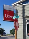 Image for Enjoy Coke sign at Happy Chopsticks - Melita, Manitoba