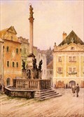 Image for Marian Column by Wilhelm Fisher  - Ceský Krumlov, Czech Republic