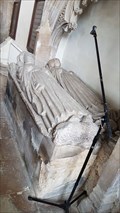 Image for Stone effigies - St Mary & St Peter - Harlaxton, Lincolnshire
