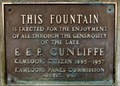 Image for E.E.P. Cunliffe Fountain - Kamloops, BC