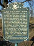 Image for Illinois Agricultural College