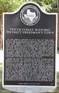 Image for Tenth Street Historic District Freedmen's Town