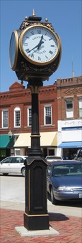 Image for Town Square Clock, Savannah, MO