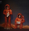 Image for Astronauts Cutout - United States Astronaut Hall Of Fame - Titusville, Fl