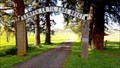 Image for The Danish Cemetery Arch - Junction City, OR