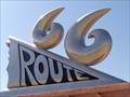 Image for Historic Route 66 - Route 66 Sculpture - Tucumcari, New Mexico, USA.